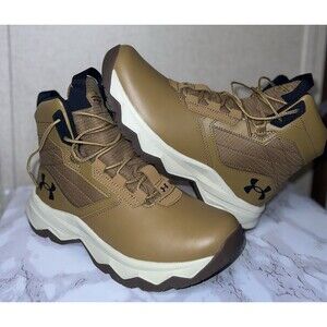 Under Armour UA Stellar G2 6" Tactical Boots Hiking Brown Size 8.5US 3025578-200